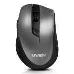 SVEN Miš RX-425W bežični malen (prikladan za korištenje s laptopom) SIVI