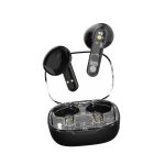 STREETZ slušalice bluetooth TWS,transparentne CRNE