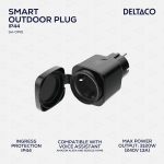 DELTACO SMART HOME utičnica za struju VANJSKA