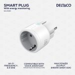 DELTACO SMART HOME mini utičnica za stuju