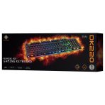 DELTACO GAMING Tipkovnica DK220 Membrane RGB, 25-Anti-ghosting Tipke., CRNA - Slika 5