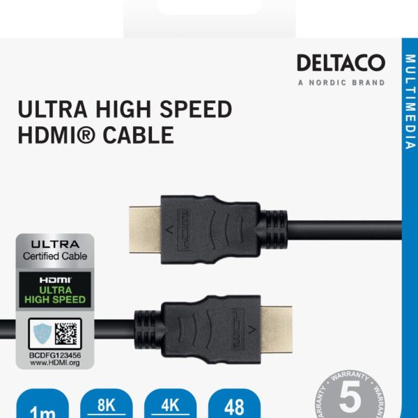 DELTACO Kabel Ultra High Speed HDMI