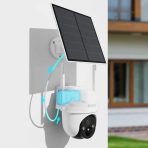 ARENTI GO2T komplet sa solarnim panelom, punjivom baterijom, Wi-Fi 2K kamerom - Slika 2