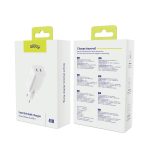 ALLITY zidni punjač GaN PD QC ATC-01-45WCC 2x USB-C 45W bijeli - Slika 6