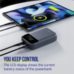 ALLITY prijenosna baterija APB-200 PD 33W 10000 mAh siva - Slika 5