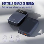 ALLITY prijenosna baterija APB-200 PD 33W 10000 mAh siva - Slika 8