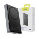 ALLITY bežična power bank baterija APB-300 PD QC 20W 10000 mAh magnetska siva