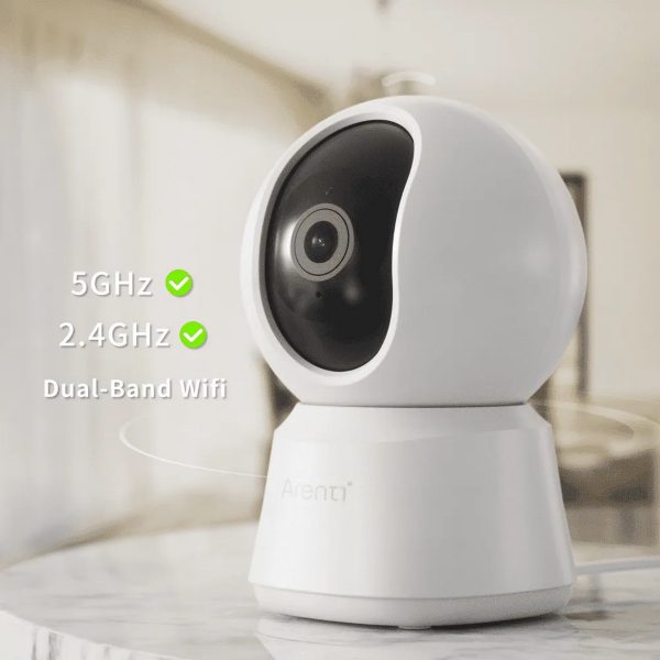 ARENTI P2F 5MP WIFI unutarnja kamera za pomicanje/naginjanje