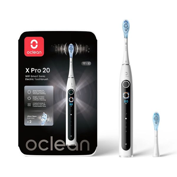 OClean Električna Četkica za zube X Pro 20 - BIJELA