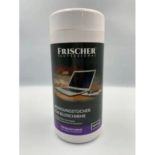 FRISCHER Vlažne maramice za LCD/LED/OLED/PLAZMA ekrane,100 komada 1