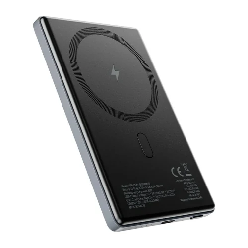 Allity bežična power bank baterija APB-300 PD QC 20W 5000 mAh magnetska siva 1