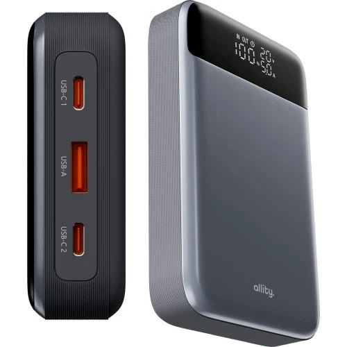 Allity prijenosna baterija APB-200 PD za prijenosno računalo QC 130W 19200 mAh siva 1