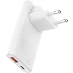 Allity zidni punjač GaN PD QC ATC-02-65WAC 1x USB-C + 1x USB-A 65W bijeli 1