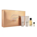 KORS GORGEOUS SET: EDP SPRAY 100ML + BL 100ML + SG 100ML + EDP 5ML 1