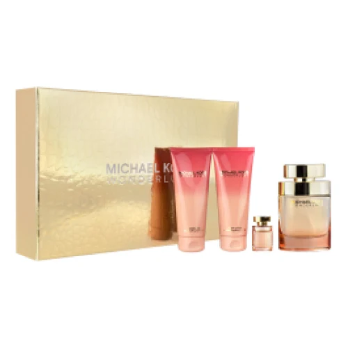 KORS WONDERLUST SET: EDP SPRAY 100ML + BL 100ML + SG 100ML + EDP 4ML 1