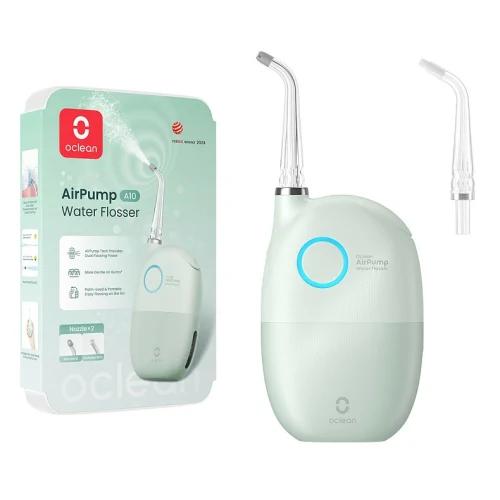 OClean Oralni irigator A10 zeleni, voda + zrak 1