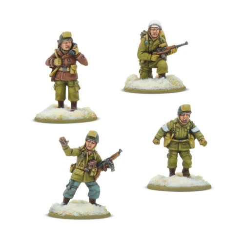 Warlord Games Bolt Action US Airborne (winter) HQ 1