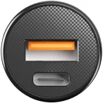 Allity auto punjač ACC-100-30WAC 1x USB-C 1x USB-A 30W crni 3