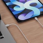 Allity cable AUC-03 USB-C - USB-C 1.0 m 60W BIJELI - Slika 2