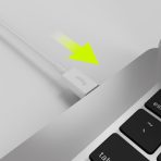 Allity cable AUC-03 USB-C - Lightning 2.0 m 27W BIJELI - Slika 3